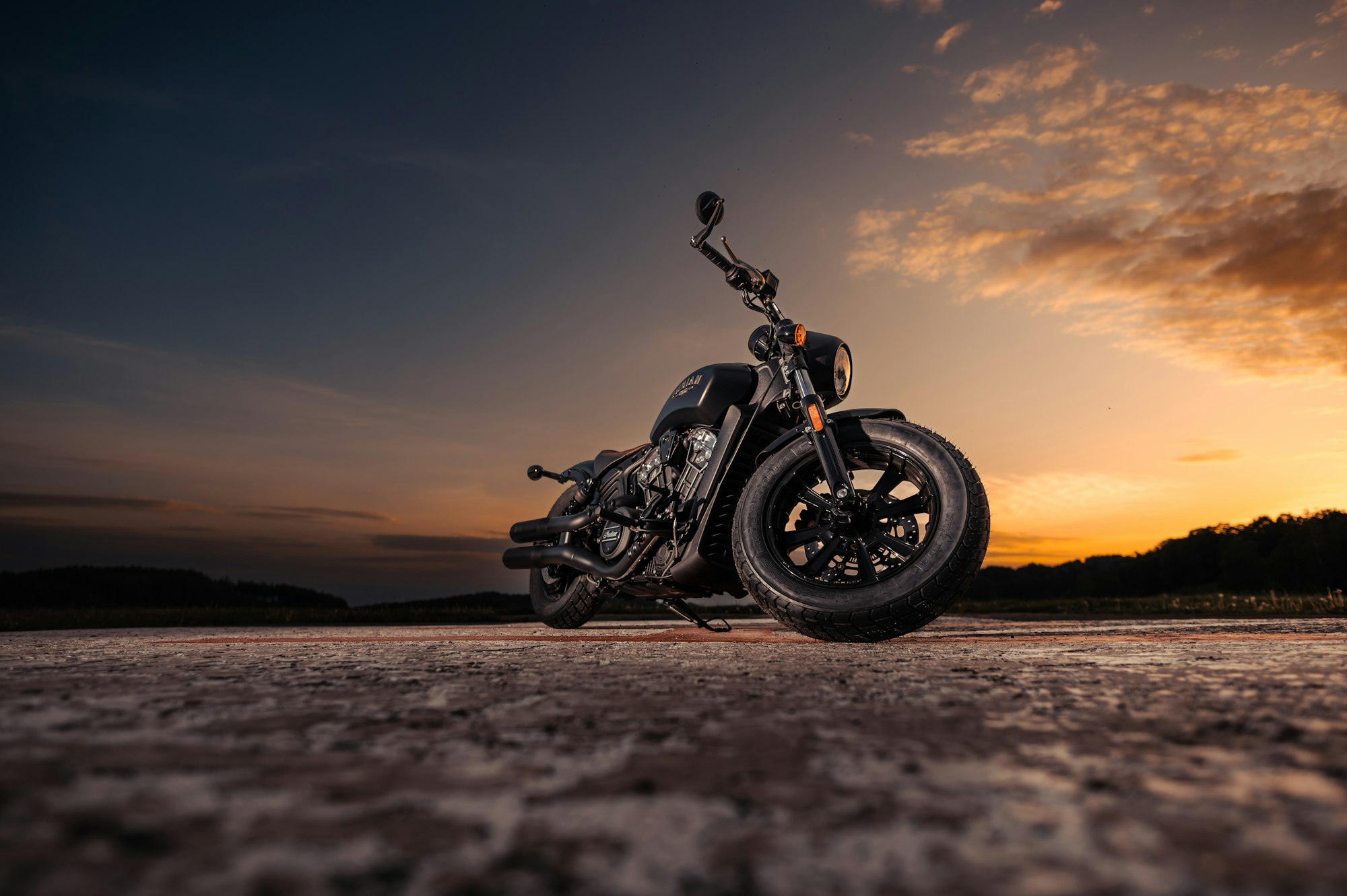 Custom motorcycle